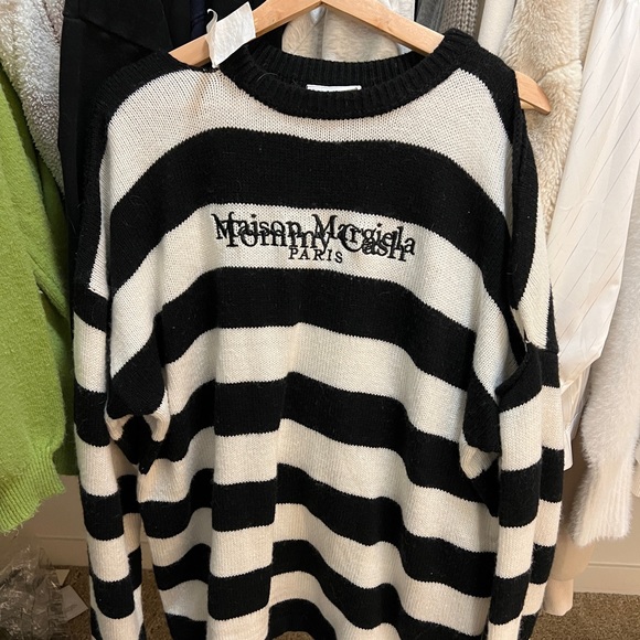 MM6 Maison Martin Margiela | Sweaters | Mm6 X Tommy Cash Oversized Sweater  | Poshmark